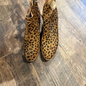 UGG Leopard Print Ankle Boots